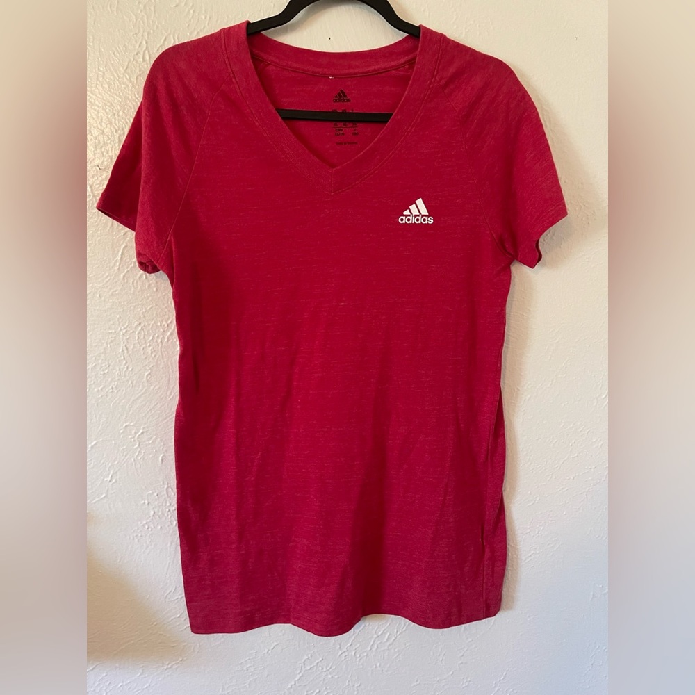 Adidas Bright Red Tee